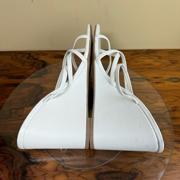 Open Edit Eryn Wedge Sandal in white - Picture 13 of 16